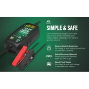 Battery Tender Plus Selectable 12V/6V 1.25 AMP Charger and Maintainer for Powersports - 022-0211-DL-WH