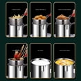 thumbnail image 4 of Friteuse en Acier Inoxydable Universel Détachable pour Frites Parti Camping, 4 of 8