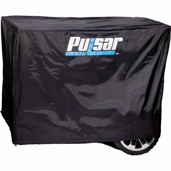 Pulsar PGC12A1 Heavy Duty Polyester Universal Generator Cover for Portable Generator, Black - Large