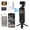 Gunmetal, variant on Ourlife 4K Pocket Gimbal Camera for Vlogging, 75MP Autofocus Camera with Face Tracking, Touchscreen, WiFi, 64GB Card, White