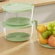 thumbnail image 3 of Cuenco para colador de arroz, colador y lavaplatos para arroz y frijoles, cuenco para lavar verduras y frutas, colador para enjuagar arroz, cuenco para lavar arroz, cesta de drenaje multifuncional (p, 3 of 4