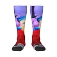 thumbnail image 2 of Lsque inside out 2 Printed Crew Socks Men's Women's LightWeight Thin Casual Calf Socks ,Knee High Socks,Cotton Socks, 2 of 9