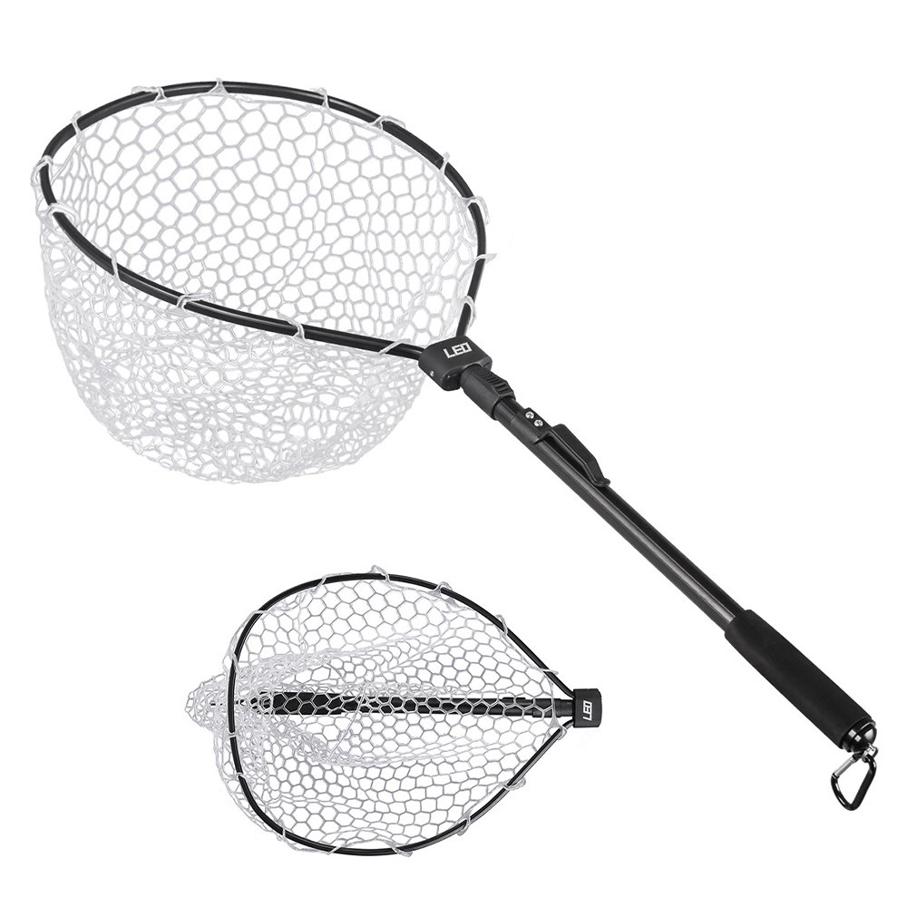 Collapsible Aluminum Alloy Fishing Net Folding Fish Landing Net with