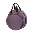 thumbnail image 3 of Bolsa organizadora para proyectos de bordado con cremallera, bolsa de almacenamiento para punto de cruz, portátil. Violeta, 3 of 9