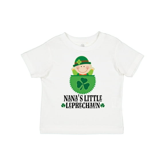 Inktastic Irish Nana Little Leprechaun Boys or Girls Toddler T-Shirt