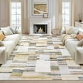 thumbnail image 7 of Washable Rug 9x12 Area Rug for Bedroom Geometric Modern Living Room Rug Farmhouse Non Slip Large Area Rug Soft Throw Rugs Stain Resistant Carpet for Dining Room Nursery Grey 9'x12', 7 of 7