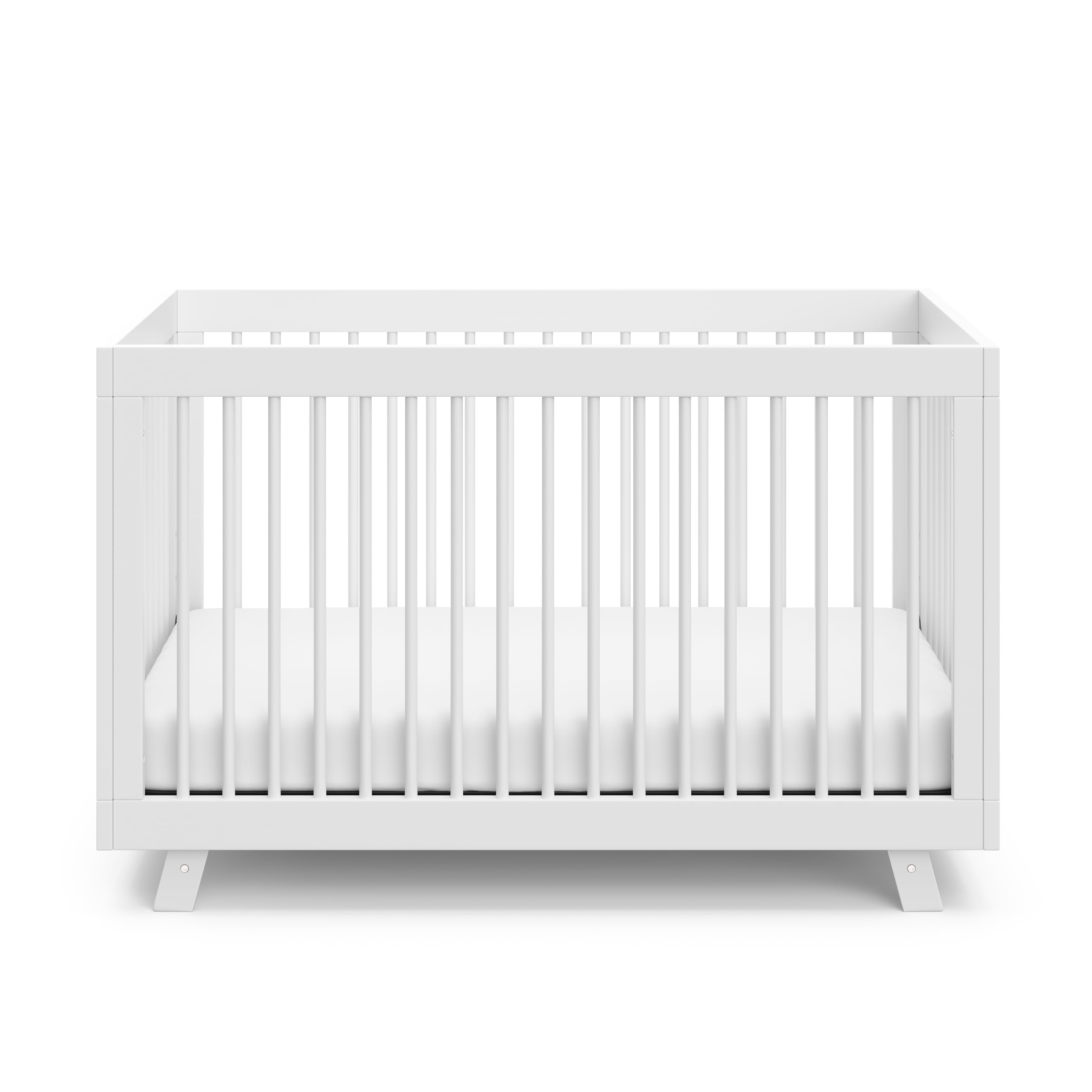 Storkcraft Beckham 3-in-1 Convertible Baby Crib, White
