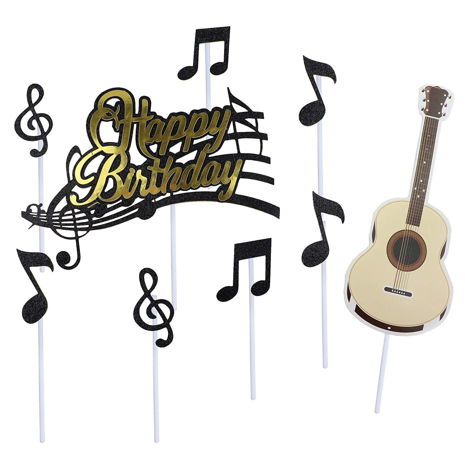 Music Instrument Guitar Piano Cover Set for use with the Happy Planner