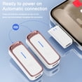 thumbnail image 4 of Micrófono Inalámbrico Mini Mic 2.4G 20M Range Rophone para IPhone/Android, 4 of 9