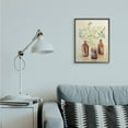 thumbnail image 3 of Stupell Industries Abstract House Plants in Glass Green Brown Painting Framed Wall Art Design by Julia Purinton, 16" x 20", Black Framed, 3 of 7