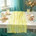 thumbnail image 5 of Glitter Sequin Table Runner 72 Inch Sheer Mesh Party Table Decor for Wedding Birthday Shower Banquet, 5 of 6