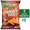 Late July Snacks Smoked BBQ Tortilla Chips, 6 oz Bag