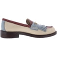 thumbnail image 2 of Sam Edelman Cammi Summer Sand/Paprika Leather Almond Toe Slip On Loafers (Blue,Red, 10.5), 2 of 3