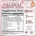thumbnail image 2 of Vaginal Probiotics for Women - Gently Support Feminine Health, pH Balance, Healthy Odor & Vaginal Flora - 50 Billion CFU per Capsule - Improved Formula with Lactobacillus & Cranberry - 120 Capsules, 2 of 9