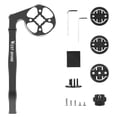thumbnail image 1 of Handlebar CycleComputer Holder Extender Road Bike Handle Extension Rod Base Bike Mileometer Light Camera Bracket Adapter, 1 of 6