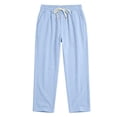 thumbnail image 6 of Men's Casual Linen Pants Elastic Waist Drawstring Lightweight Relaxed Fit Trousers Summer Beach Yoga Lounge Pants with Pockets Comfortable Daily Wear, 6 of 6