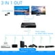 thumbnail image 5 of 4k Hdmi Swith Hdmi Splitter, Mrocioa 3 en 1 Caja de Interruptor Hdmi con Control Remoto, 5 of 9