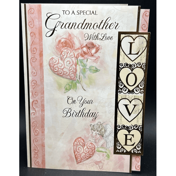 Grandmother Birthday Greeting Card w/Envelope
