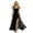 2Black2, variant on WERYOUNG Girl's Solid Color Casual Dresses Boho Backless Flowy Long Dress Summer Partywear Dresses Party Night Soft 8-9 Years