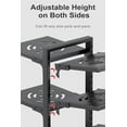 PHANCIR 3+2 Tier Pots and Pans Organizer Rack, Adjustable Pot and Pan ...
