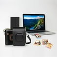 thumbnail image 4 of Compact Size Instant Camera Case Bag PU Leather Lightweight Compatible with Mini LiPlay Brown, 4 of 7