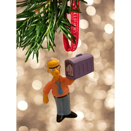 ORNAMENT Russ Cargill The Simpsons Figure FIGURINE Holiday Charm Dangler 3”