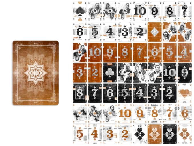 EPHEMERID playings cards - COPPER edition by Mr. Cup