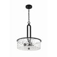 thumbnail image 3 of 54293-FB Craftmade Lighting Collins - 3 Light Pendant-Flat Black Finish    -Traditional Installation, 3 of 13