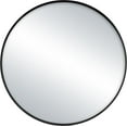 thumbnail image 1 of hometrends Round Mirror, 27 inch diameter mirror black, 1 of 4