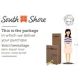 thumbnail image 4 of South Shore Lilak Storage Full Size Bed with Wicker Baskets, Winter Oak Finish, 4 of 13