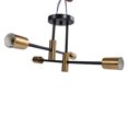 thumbnail image 1 of 4 Light Ceiling Mount Lamp, 360 Rotation Adjustable Wrought Iron Ceiling Light For Dining Room Kitchen Office Hallway Entryway Farmhouse 110-220V, 1 of 8