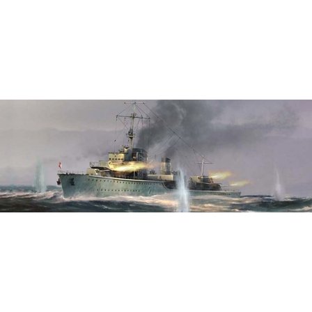 1/700 German Zerstorer Z21 Destroyer 1940 (D)