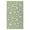 Teal, variant on Floral Outdoor Area Rug UV Resistant Plastic Straw Portable Reversible Camping Carpet Waterproof Throw Mat for Patio Decor Balcony Picnic