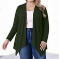 thumbnail image 2 of Edvintorg Cardigan for Women Plus Size Fashion Long Sleeve Cover Ups Open Front Lightweight Cardigans Trendy Fall Clothes, 2 of 9