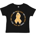 thumbnail image 3 of Inktastic Word Circle-Childhood Cancer Awareness Boys or Girls Toddler T-Shirt, 3 of 5
