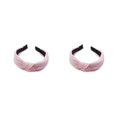 thumbnail image 4 of Diadema anudada elástica Jumpingount de tela para mujeres color G612, 4 of 6