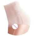thumbnail image 4 of Puntoco Womens Panties Clearance High Waist Nice Buttocks Peach Buttocks Belly-Up Pants Buttocks Panties Rose Gold 6(XL), 4 of 5