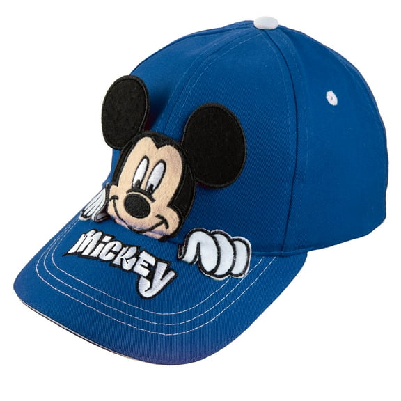 Disney Mickey Mouse ears Boys Peek-A-Boo Baseball Cap Age 4-7
