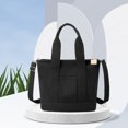 thumbnail image 1 of Bolso De Hombro Bolso de viaje de lona grande informal Cremallera portátil de gran capacidad para ir de compras, 1 of 5