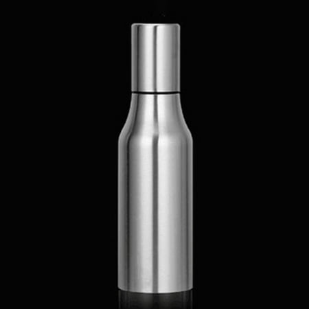 Fancyleo Stainless Steel Oil Bottle Dispenser Vinegar Olive Edible Container Pot