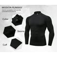 dri fit mock turtleneck long sleeve