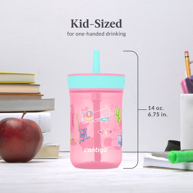 Contigo Kids Leighton Spill-Proof Tumbler with Straw, Ages 3+