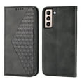 thumbnail image 2 of Case for Samsung Galaxy S23, Magnetic Matte Premium PU Leather Stand Flip Cover with Card Slots and Wallet, Shockproof and Full Body Protection Compatible with Galaxy S23 - Black, 2 of 9
