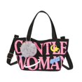 thumbnail image 3 of Bolso de hombro para mujer Yinane Bolso cruzado de moda Negro con colgante, 3 of 8
