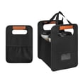 thumbnail image 3 of Reusable Coffee Cup Carrier Suitable for Hot and Cold Drinks, Insulated Drink Caddy for Milk & Camping – Portable Beverage Stand Handbag with Handle, Foldable Holder for Travel Delivery, 3 of 6