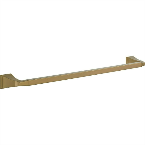 Delta Dryden Champagne Bronze Finish 24 inch Modern Single Towel Bar