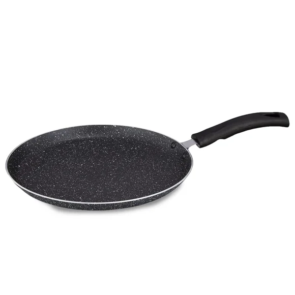 Aluminium Antiadhésif Dosa Tawa Finition Granit Base Induction Sans BPA Haute Température