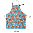 thumbnail image 5 of Uemuo Cartoon Watermelon Pattern Waterproof Apron Adjustable Dishwasher Apron- Apron for Women Men Heavy Duty Work Apron for Dishwashing Chemical Lab, 5 of 9