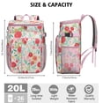 thumbnail image 3 of Travel Cooler Bag - Pioneer Flower Camping Beer Cooler Backpack with Bottle Opener- Waterproof Insulated Picnic Backpacks - Cooler Bag for Beach, 3 of 6