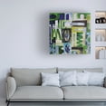 thumbnail image 2 of Canvas Wall Art - Coco Good 'Golders Green I' Wall Art for Living Room, Bedroom, or Office Décor by Trademark Fine Art - 14 x 14 Inches, 2 of 4